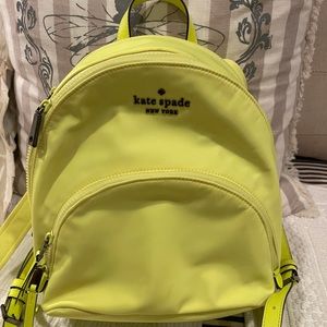 Kate Spade backpack neon